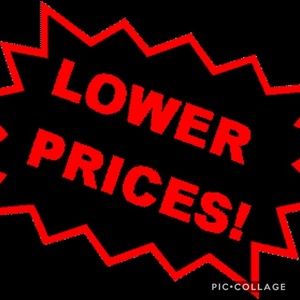 Price reduction on many of our items